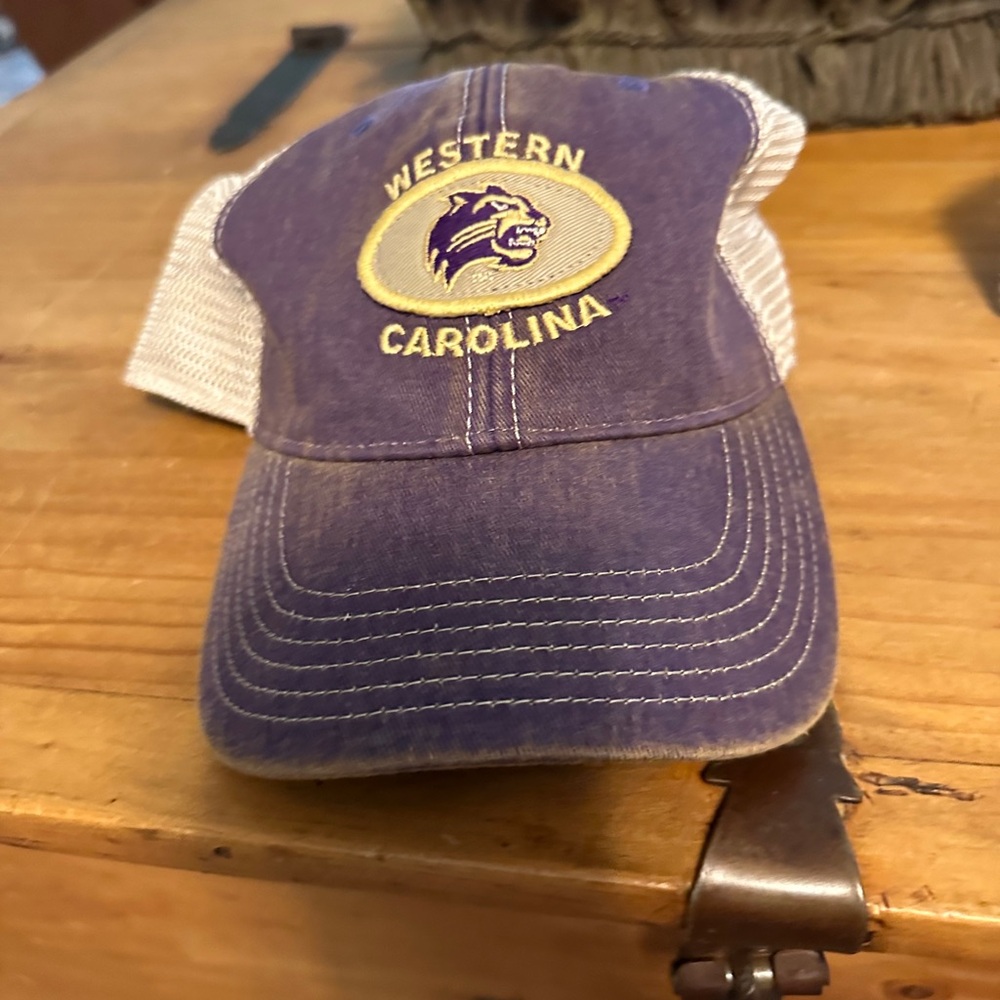 Western Carolina baseball cap.